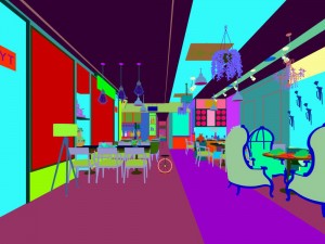 restaurant teahouse cafe drinks clubhouse 284 3D 모델