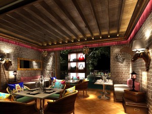 restaurant teahouse cafe drinks clubhouse 286 3D Model
