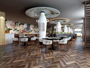 restaurant teahouse cafe drinks clubhouse 287 3D 模型