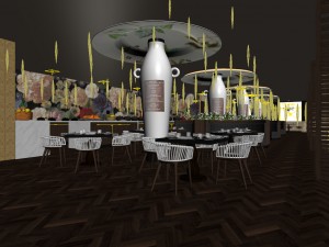 restaurant teahouse cafe drinks clubhouse 287 3Dモデル