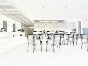 restaurant teahouse cafe drinks clubhouse 288 3D Модель