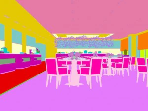 restaurant teahouse cafe drinks clubhouse 288 3D Model