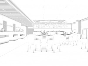 restaurant teahouse cafe drinks clubhouse 288 3D Модель