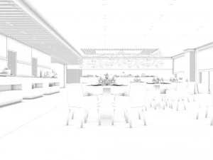 restaurant teahouse cafe drinks clubhouse 288 3D Model