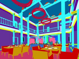 restaurant teahouse cafe drinks clubhouse 289 3D 模型