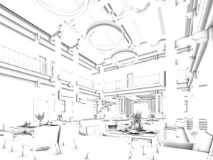 restaurant teahouse cafe drinks clubhouse 289 3D 模型