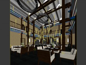 restaurant teahouse cafe drinks clubhouse 289 3D 模型