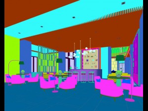 restaurant teahouse cafe drinks clubhouse 290 3D Model
