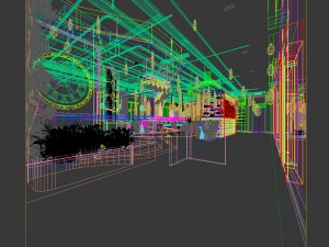 restaurant teahouse cafe drinks clubhouse 291 3D Model