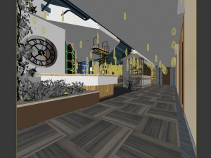 restaurant teahouse cafe drinks clubhouse 291 3D Model