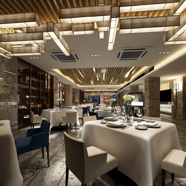 restaurant teahouse cafe drinks clubhouse 295 3D 모델 .c4d .max .obj .3ds .fbx .stl .blend
