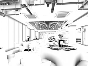 restaurant teahouse cafe drinks clubhouse 295 3D 모델