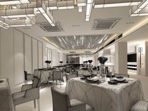 restaurant teahouse cafe drinks clubhouse 295 3D 모델