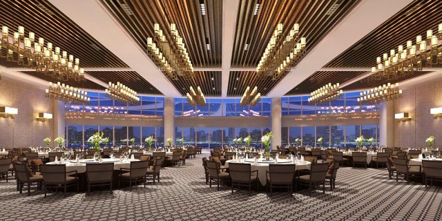 restaurant teahouse cafe drinks clubhouse 296 3D Модель .c4d .max .obj .3ds .fbx .stl .blend 