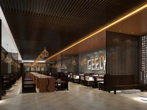 restaurante casa de t&eacute; cafeter&iacute;a bebidas casa club 297 Modelo 3D