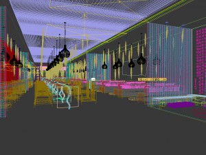 restaurant teahouse cafe drinks clubhouse 297 3D 模型