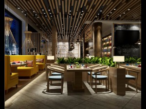 restaurant teahouse cafe drinks clubhouse 298 3D 模型