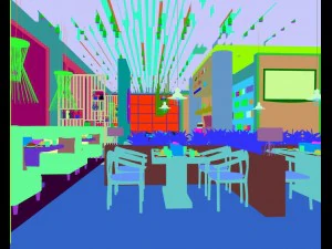 restaurant teahouse cafe drinks clubhouse 298 3D Model