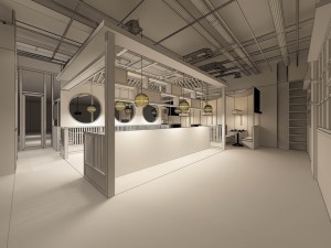 restaurant teahouse cafe drinks clubhouse 300 Model 3D
