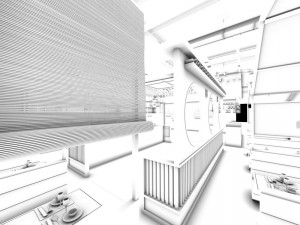 restaurant teahouse cafe drinks clubhouse 300 Model 3D