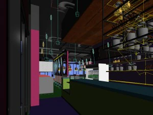 restaurant teahouse cafe drinks clubhouse 300 3D Model