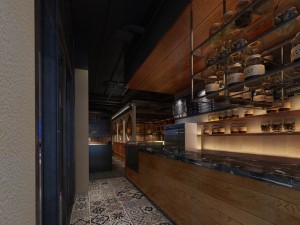 restaurant teahouse cafe drinks clubhouse 300 Model 3D