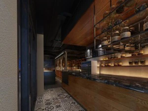 restaurant teahouse cafe drinks clubhouse 300 3D Model