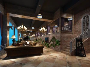 restaurant teahouse cafe drinks clubhouse 302 3D Model