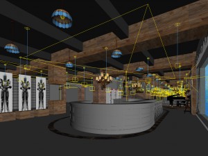 restaurant teahouse cafe drinks clubhouse 302 3D Модель