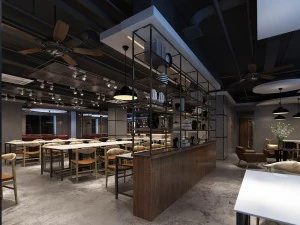 ресторан чайная кафе напитки клуб 303 3D Модель