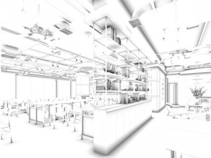 restaurant teahouse cafe drinks clubhouse 303 3D Model