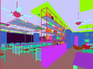 restaurant teahouse cafe drinks clubhouse 303 3D Model