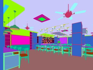 restaurant teahouse cafe drinks clubhouse 303 3D Model
