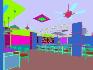 restaurant teahouse cafe drinks clubhouse 303 3D Model