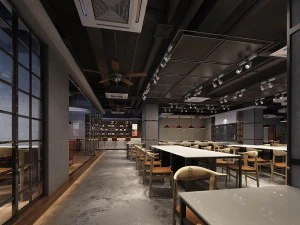 restaurant teahouse cafe drinks clubhouse 303 3D Model