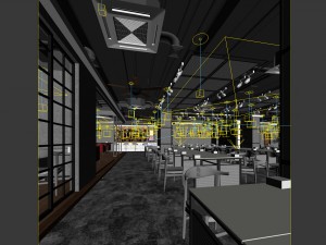 restaurant teahouse cafe drinks clubhouse 303 3D Model