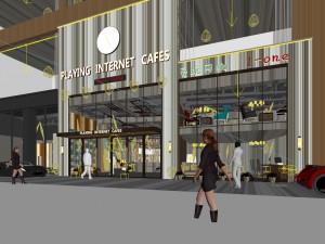 commercial building design 01 3D Model