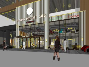 commercial building design 01 3D Model