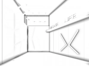 corridor for the elevator design 01 3D Model