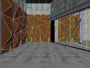 corridor for the elevator design 01 3D Model
