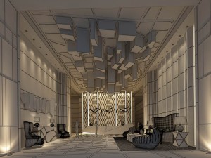 hotel luxury restaurant 01 3Dモデル