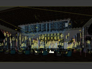 hotel luxury restaurant 02 Modelo 3D