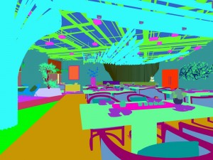 hotel luxury restaurant 04 Model 3D
