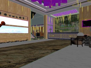 hotel luxury restaurant 05 3D Model