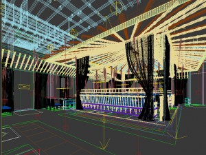 hotel luxury restaurant 06 Modelo 3D