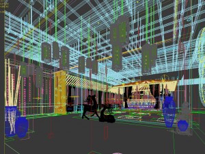 hotel luxury restaurant 06 Modelo 3D