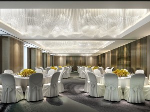 luxury large hotel restaurant 16 3D Model