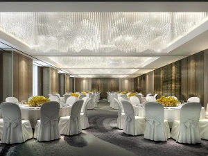 restaurante de hotel grande de luxo 16 Modelo 3D