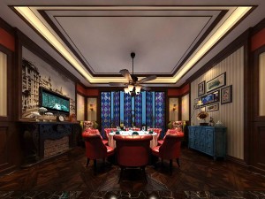 private dining room space 06 3D Model