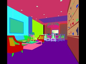 private dining room space 15 3D Модель